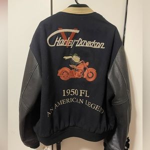 Vintage Harley Davidson Taz bomber